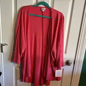Lindsay Large LuLaRoe Kimono style shirt NWT
